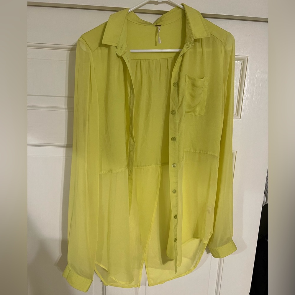 Free People Button down